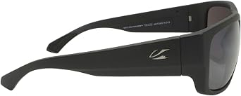 Kaenon Mens Burnet FC Sunglasses - Matte Black Black | Ultra Black Mirror