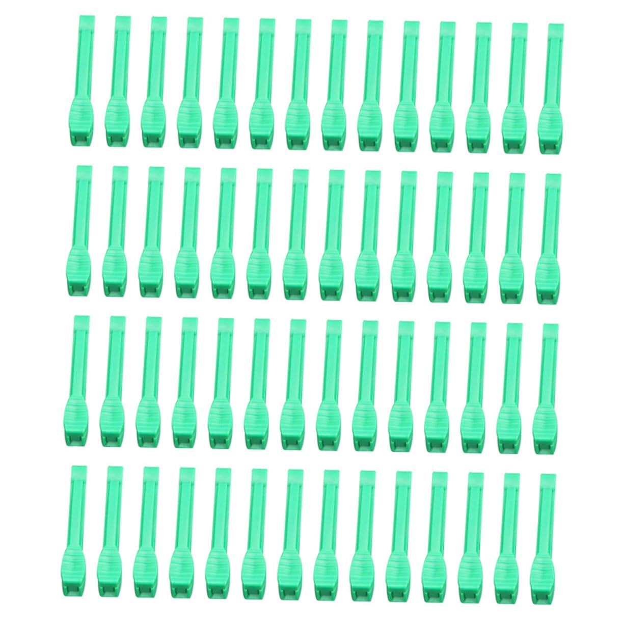 Einweg Nabelschnurklemmen Pp 100 Stück Wurfclips zur Verhinderung von Nabelblutung für Neugeborene Welpen und Tiere Beim Wurf Zufällige Farbe Zufälliger Stil