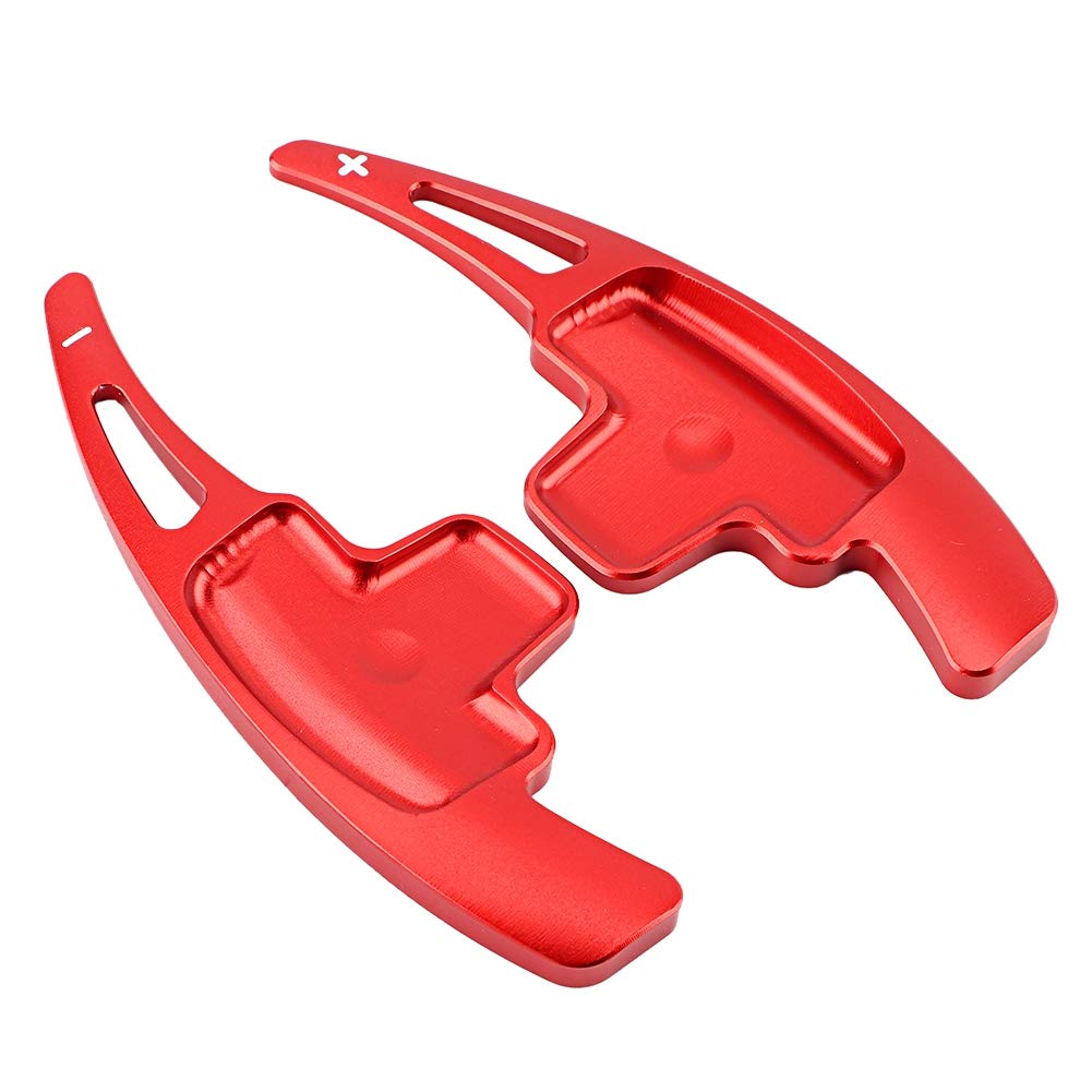 Sélecteur de volant, extensions en aluminium de palettes de changement de volant de voiture pour Classe A B E R M[rouge]