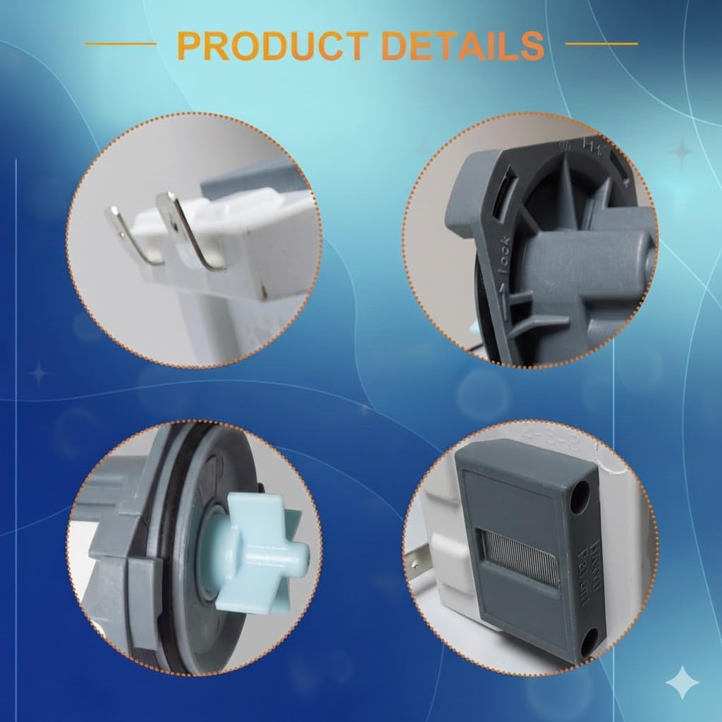 DD81-02635A B20-3A01 for Samsung Dishwasher Drain Pump fits DW80N3030us DW80R2031 DW80CG4021SRAA DW80CG4051SRAA DW80M2020US