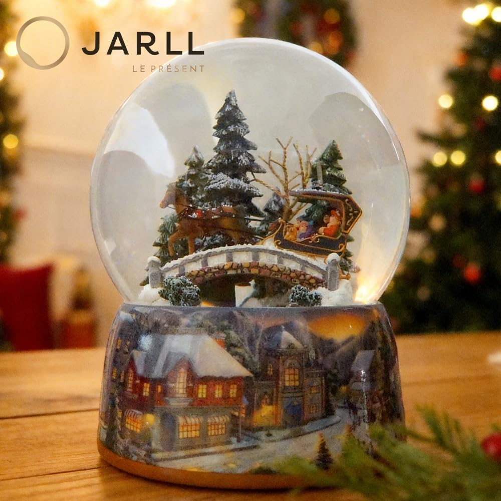 Amazon.co.jp: WINTEN（ウィンテン）: スノードーム オルゴール JARLL