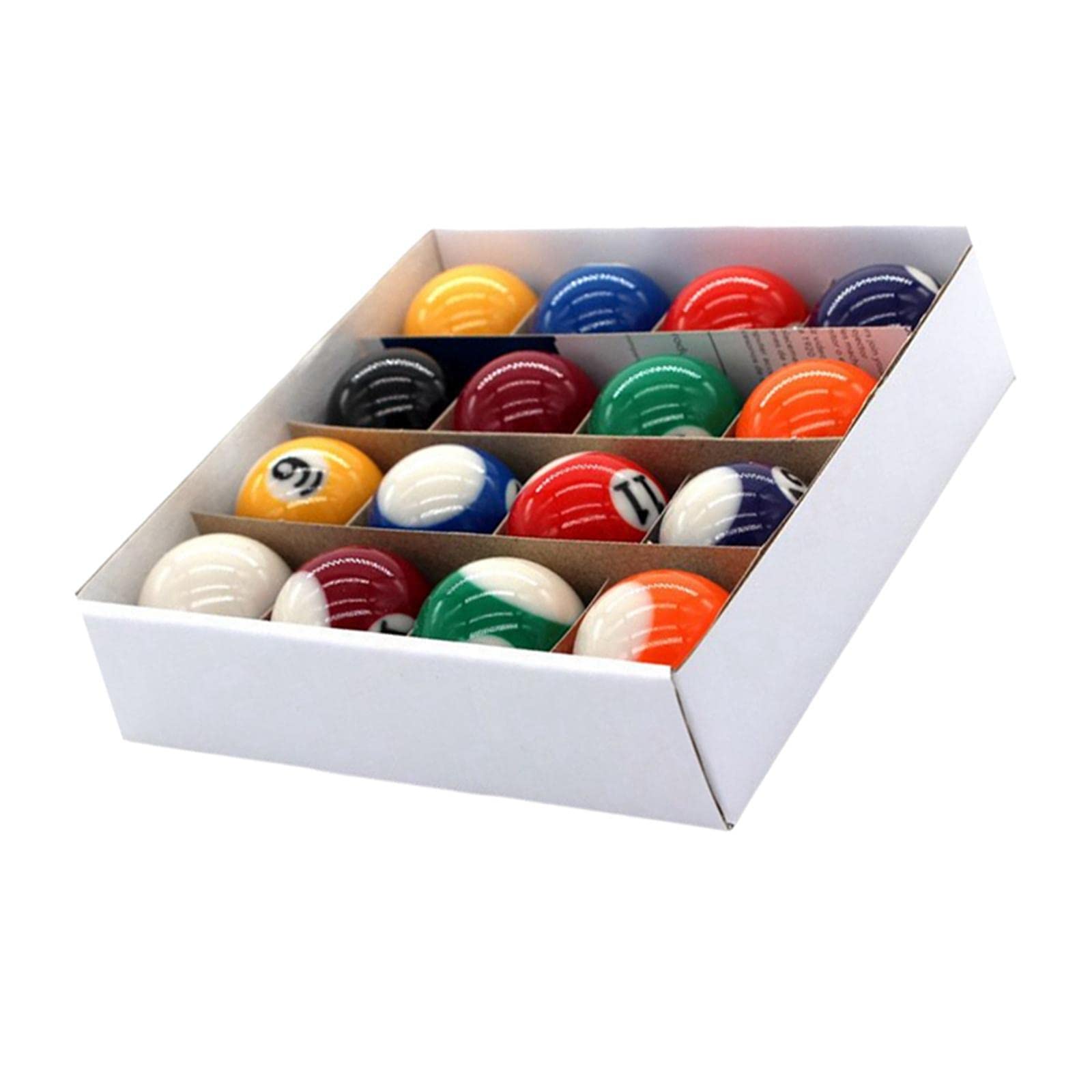 CLUB BOLLYWOOD®16Pcs Mini Billiard Balls Pool Table Balls 25mm Kids Toys for Leisure Sports|Sporting Goods | Indoor Games | Billiards |Complete Ball Sets|16 Pieces Mini Billiard Balls-image-38
