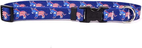 Yellow Dog Design Collar para mascotas Easy-Snap - Colección patriótica