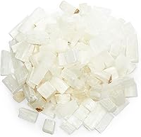 Vista 1 de Varitas pequeñas de selenita, varillas de cristal curativo (2 libras) - Polvo de selenita