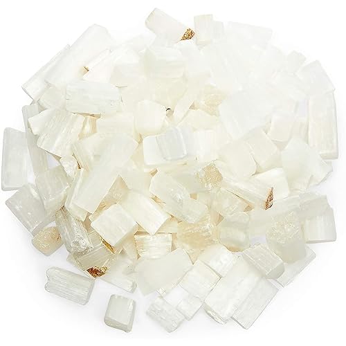 Small Selenite Wands, Healing Crystal Sticks (2 lbs) - Selenite