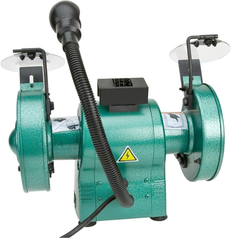 Grizzly Industrial T24463-6" Bench Grinder with Work Light