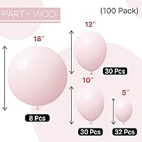 Vista 960 de PartyWoo Nude Balloons 100pcs 12 Inch Apricot Boho Fall Neutral Latex Helium Balloons for Graduation Wedding Anniversary Birthday Boy Baby Shower