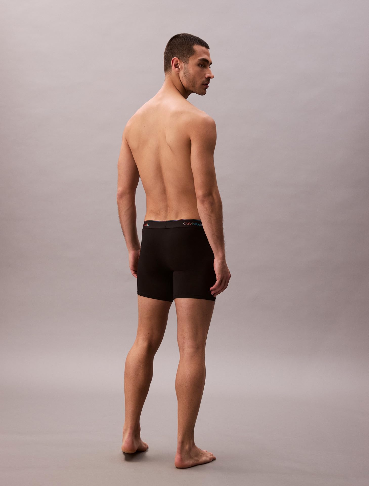 Calvin Klein Men's Pride Micro Underwear Black