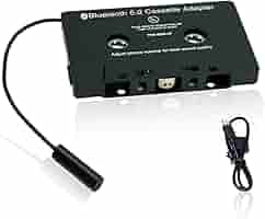 Bluetooth Kassettendeck-Adapter Fürs Auto - Moderne Musik Im Alten Radio