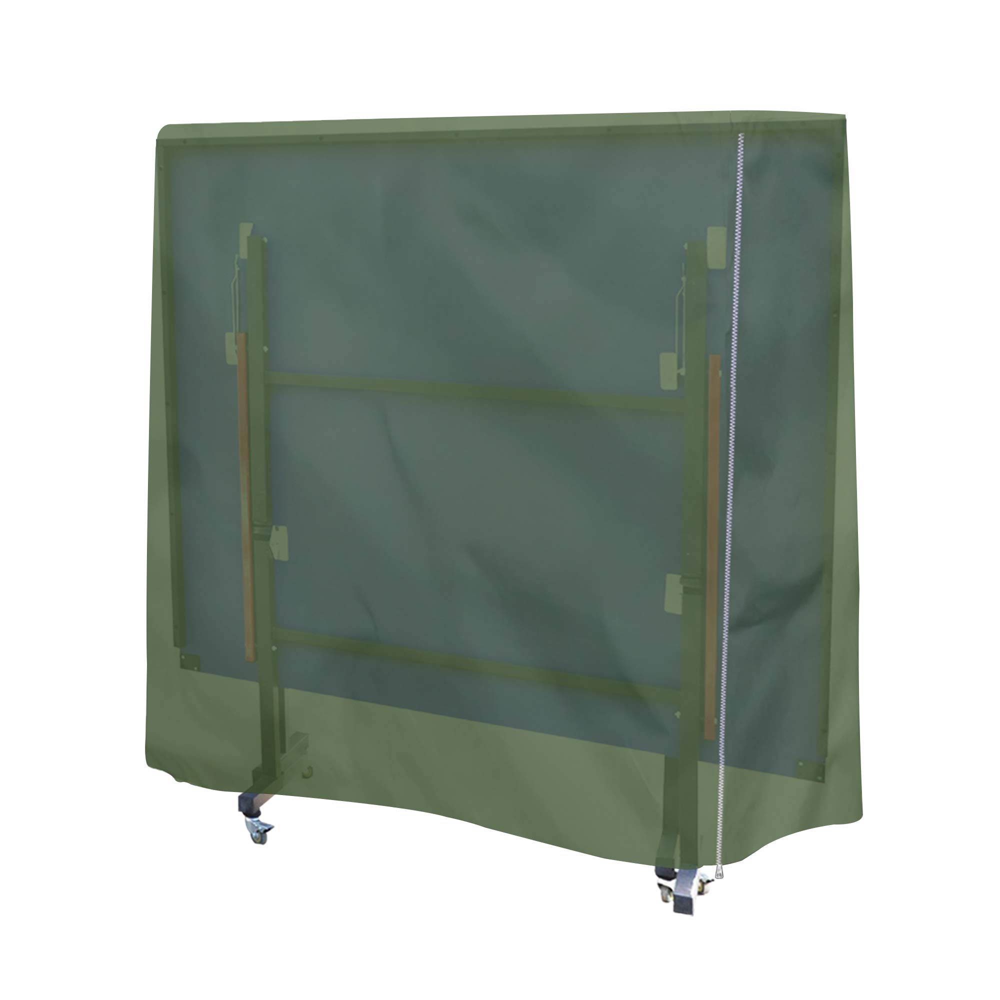 SoGuDio Copertura da Tavolo da Ping Pong，Impermeabile，Parasole，Polvere，Protezione Globale （Verde Scuro）