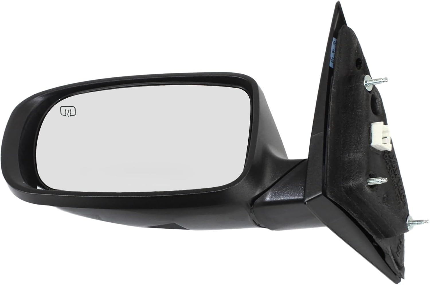 Compatible with 11-14 200 Sedan 4-Door Rear View Mirror Power Heated Manual Folding Driver Side