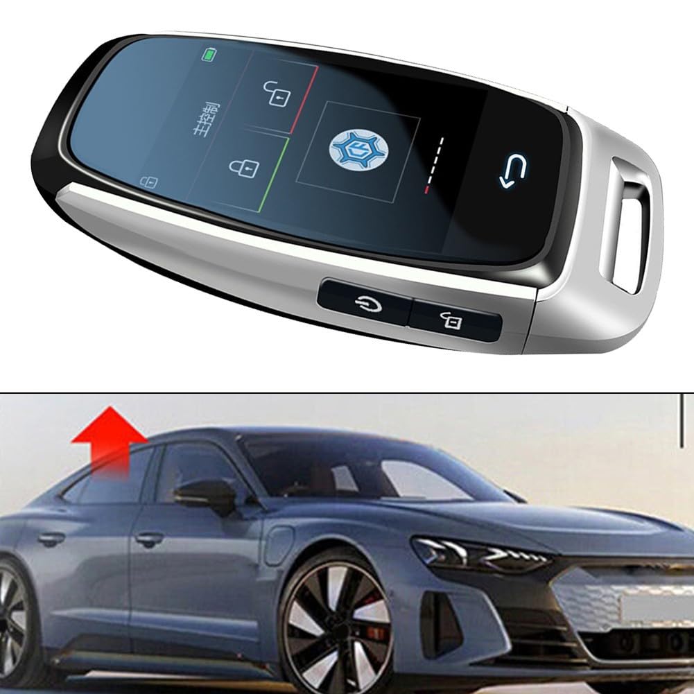 Chiave digitale touch screen auto con display LCD HD per veicoli di accensione a pulsante supporta informazioni proprietario archiviazione e visualizzazione personalizzazione