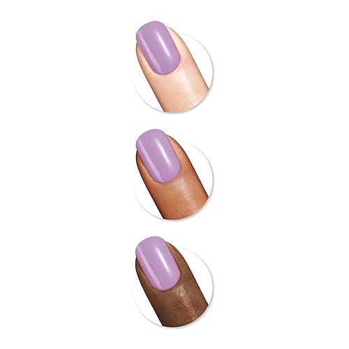 Miniatura 192 de Sally Hansen Nail Treatment Color Therapy Base Coat Infundido con aceite de argán Uñas saludables de larga duración, fortalecimiento y nutrición