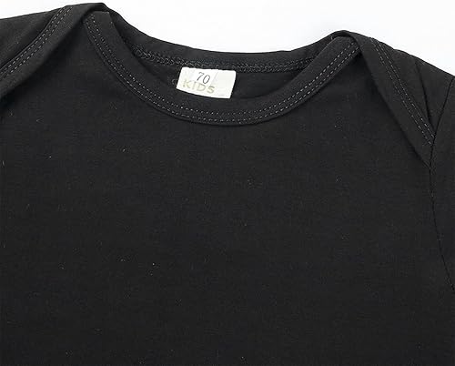 Miniatura 4 de FANCYINN Infant Baby Black Bat Costumes Orange Cloak Romper with Big Ear Hat Halloween Bat Outfits 2pcs 3-6 Months 70