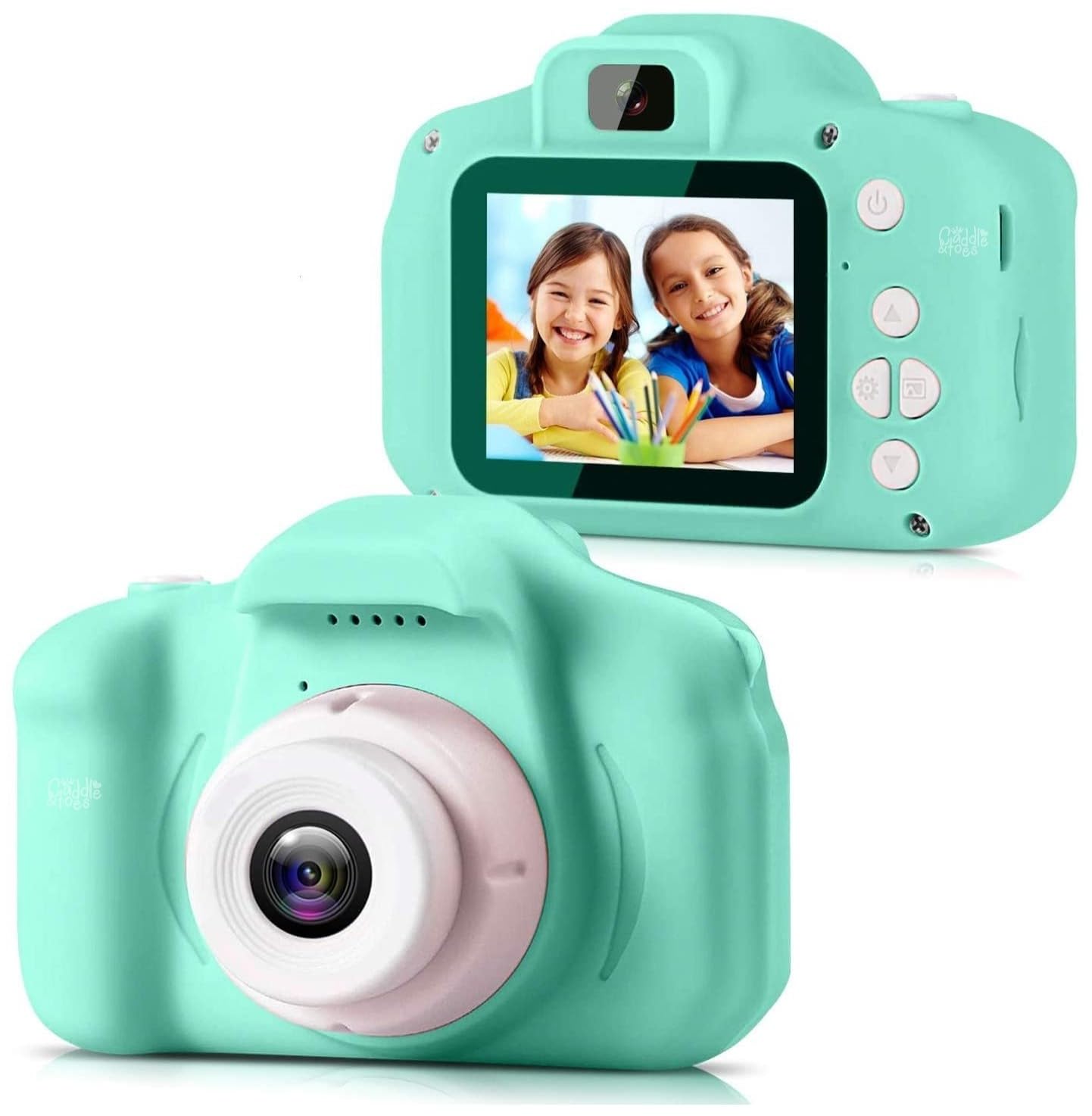 CADDLE & TOES Kids Digital Camera for Photos & Videos | Mini Camera Toy with 2-Inch Screen & USB Rechargeable | Fun & Educational Gift for Boys & Girls Age 3-10 | Easy to Use for Kids (Green)-image-35