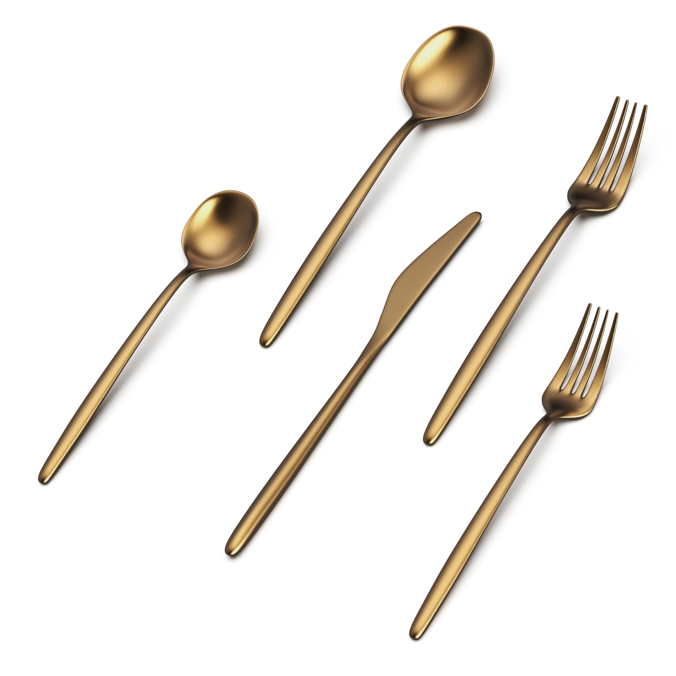 Photo 1 of JazzUpCo 20-Piece Flatware Set
