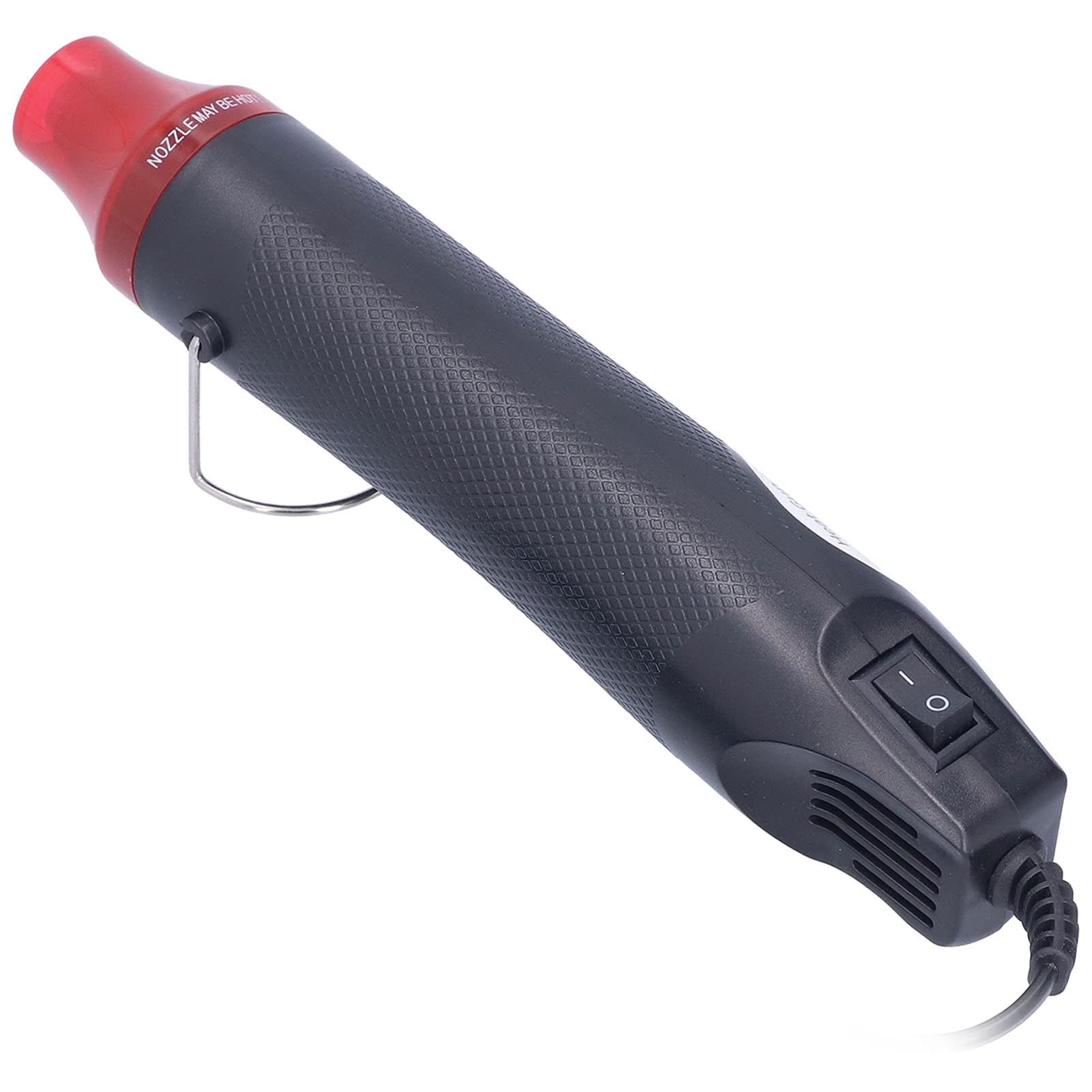 300W Mini Pistola Termica 200℃ Pistola Ad Aria Calda Portatile per Fai da Te per il Riscaldamento Timbro di Gomma in Polvere in Rilievo con Film Termoretraibile(European Standard 230V)