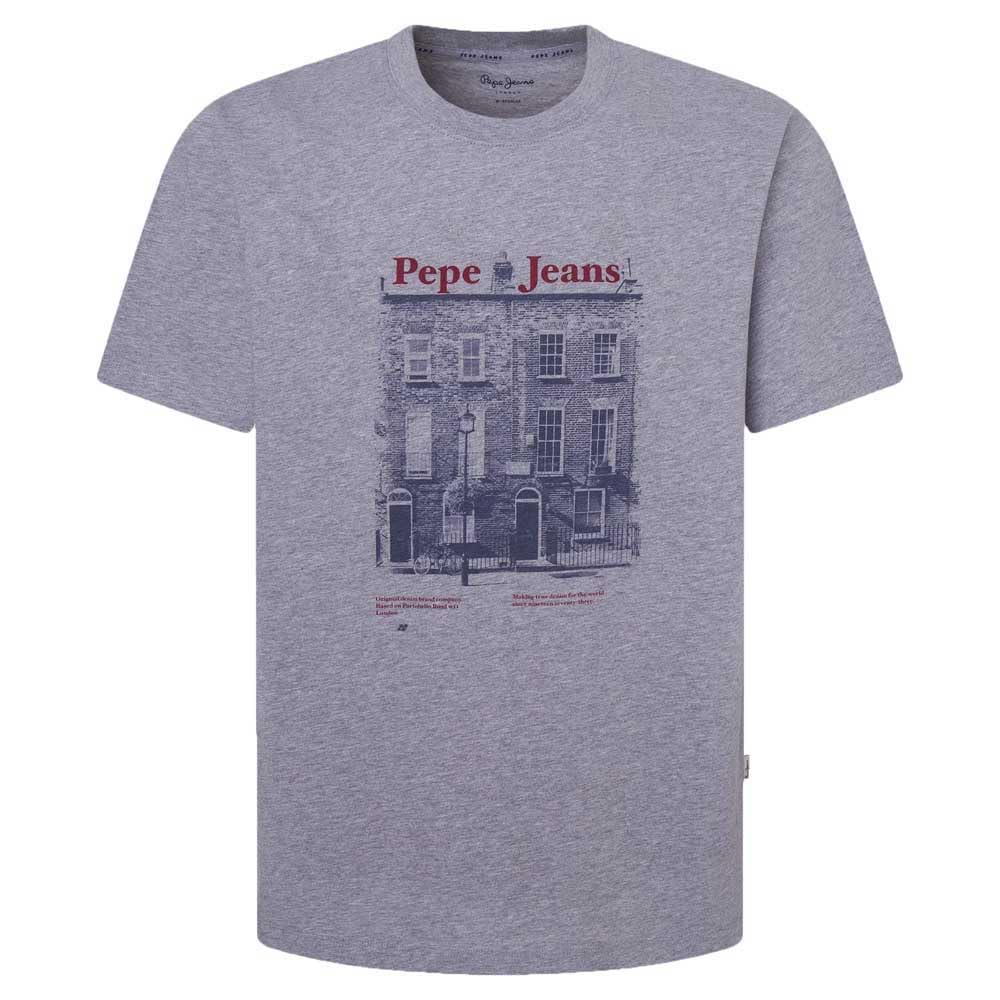 Pepe Jeans Men's Soren Tee, T-Shirt, Grey, M