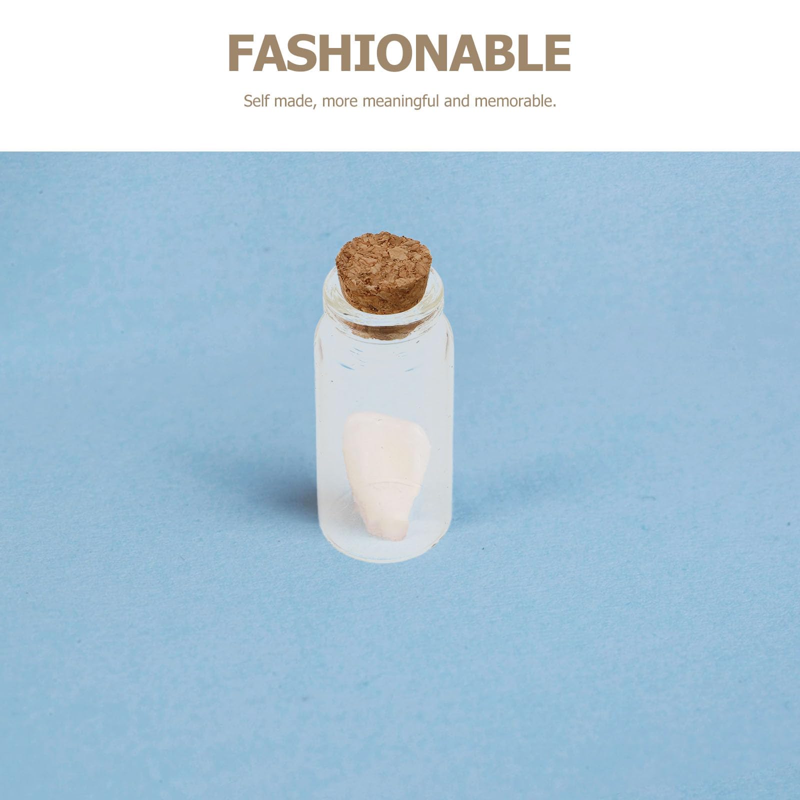 Amosfun Boîte À Souvenirs Bébé 2.13X0.79X0.79 in Coffret Pour Conservation Cordon Ombilical Cheveux Fœtaux Dents De Lait En Matériau Alimentaire Souvenir Personnalisé Décoration Maison