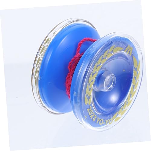 Miniatura 5 de Vaguelly Yoyo de juguete con luz para niños, recompensas para el aula, Yoyo azul, para niños, truco, yoyo, principiantes, profesionales, con