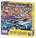 Springbok - Dream Garage - 1000 Piece Jigsaw Puzzle with classic muscle cars