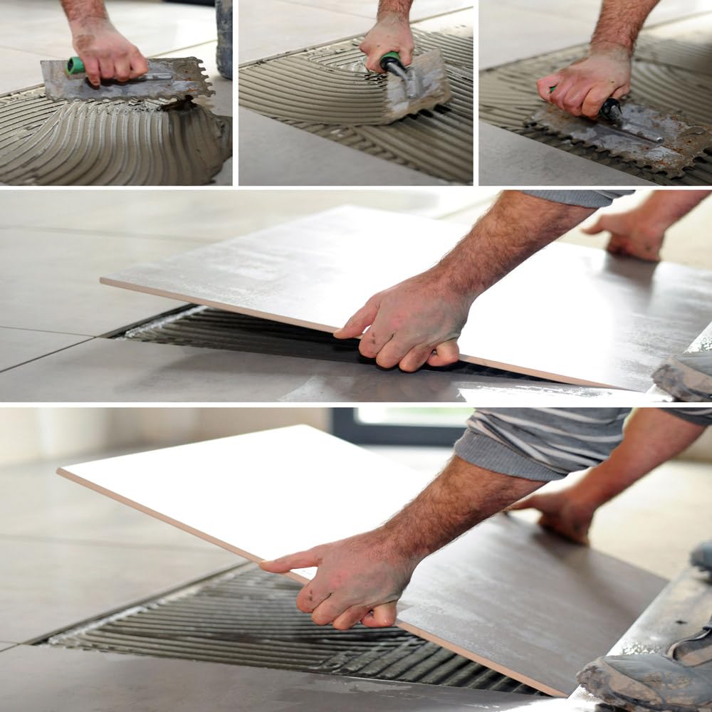 MATPRO Colle epoxy pour béton, pierre, acier, métaux et bois 6 Kg Gris