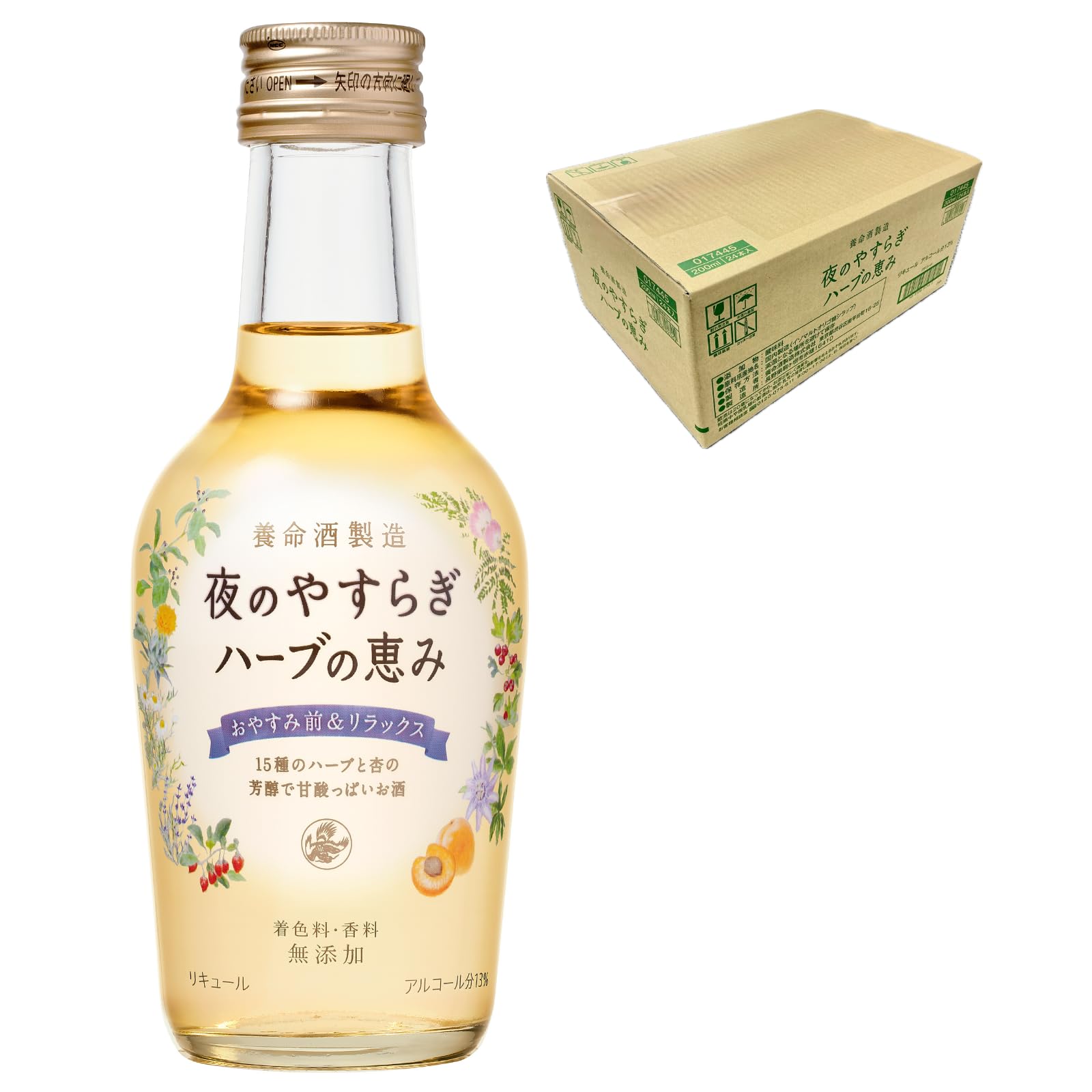 Amazon.co.jp: 養命酒製造 夜のやすらぎ ハーブの恵み [ リキュール