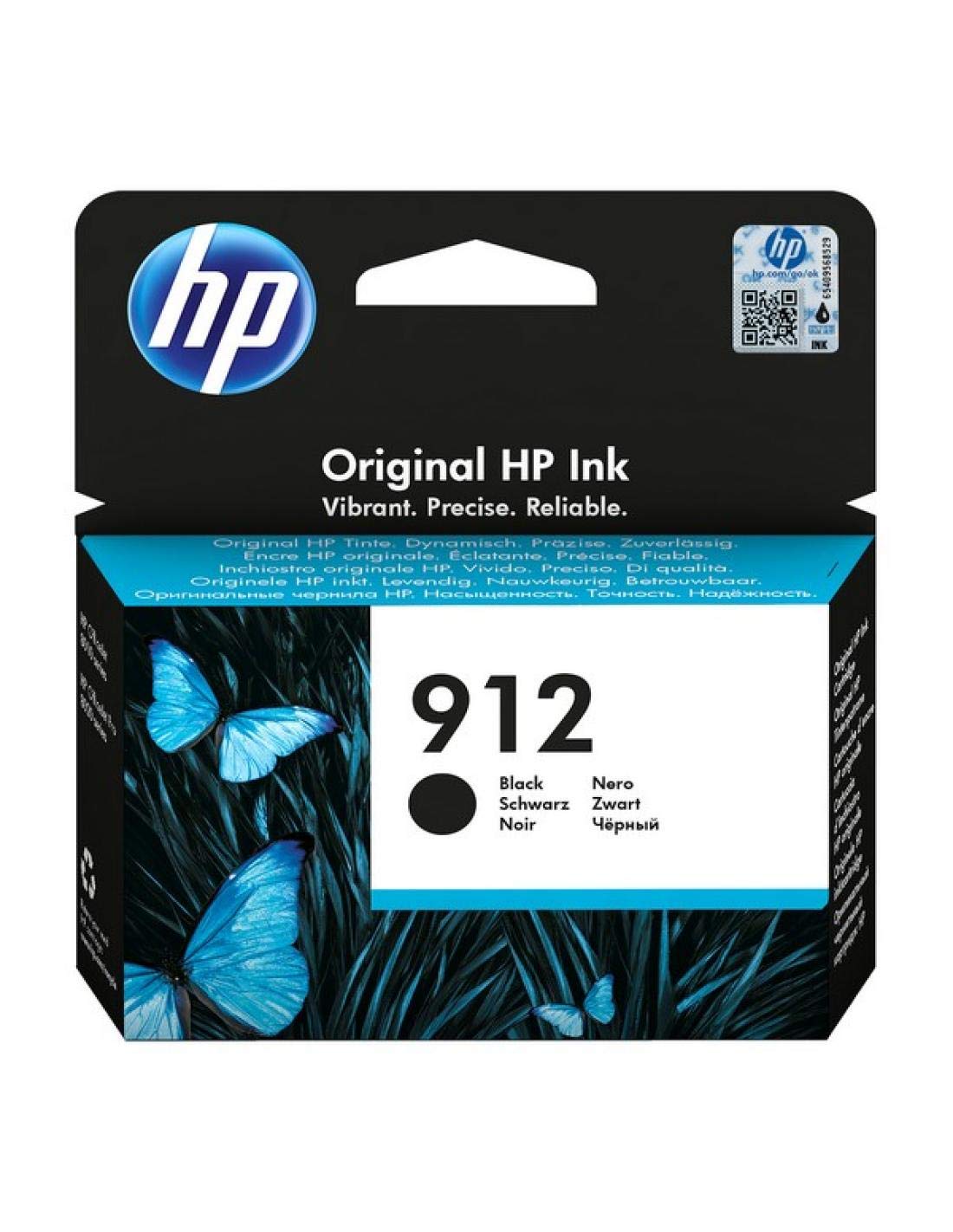HP 912 czarny tusz