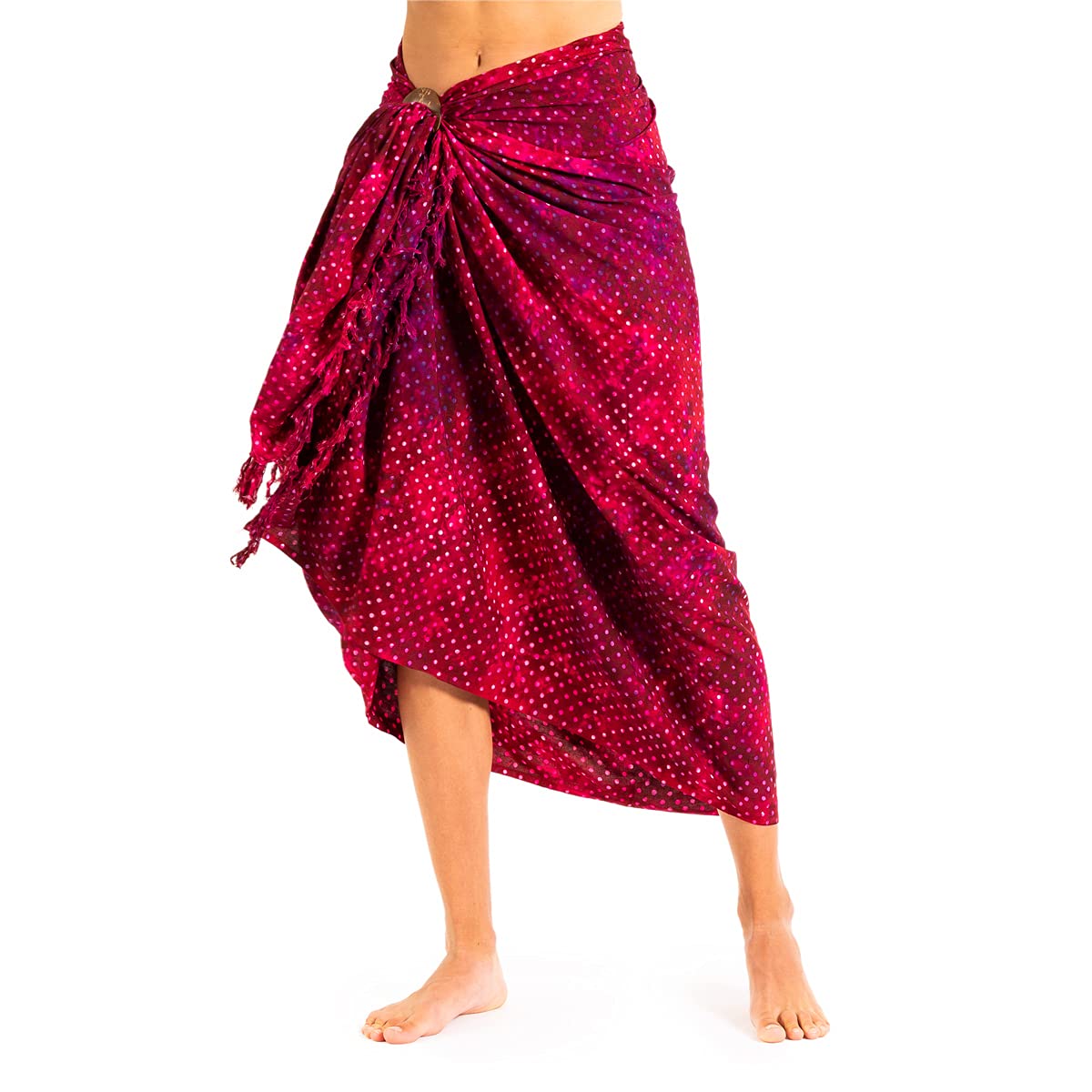 PANASIAM Sarong B505 red dot, L