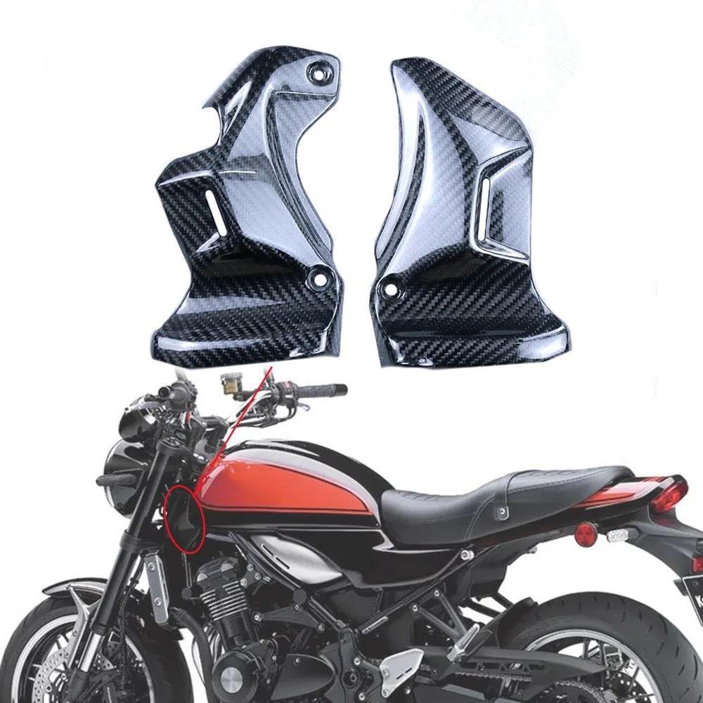 Z900RSタンクカバー（カーボン） カーボン フューエルタンクカバー for Kawasaki Z900RS - MOTO