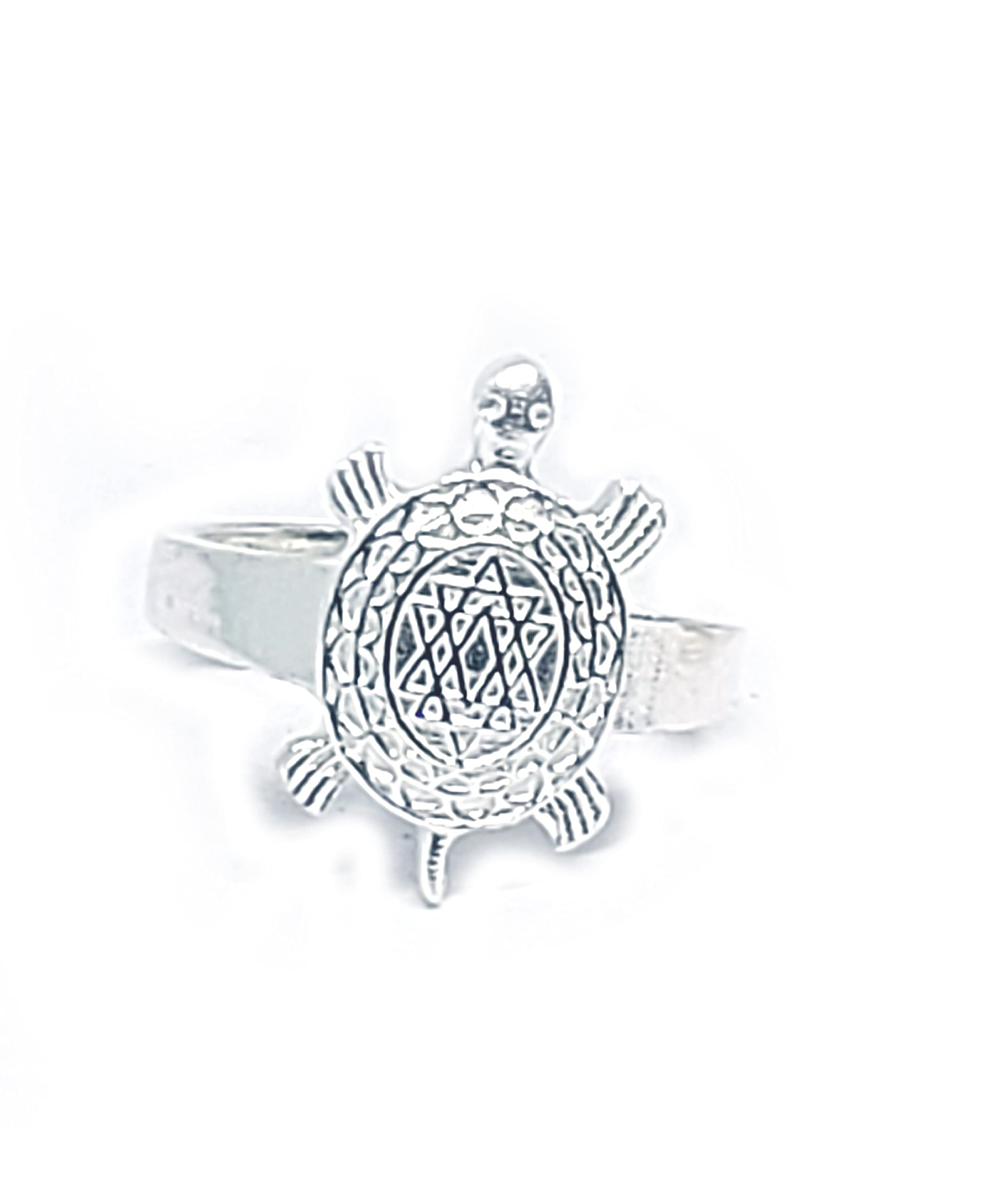 ASTROGHAR Shri Yantra Laxmi Ji Yantra Engraved Meru Kachua Hand Kraft Tortoise Ring For Men And Women - Free Size (B09Z2ZHJCZ) Amazon Price History, Amazon Price Tracker