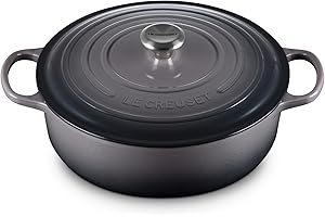 Le Creuset 6.75 qt. Round Wide Dutch Oven in Oyster