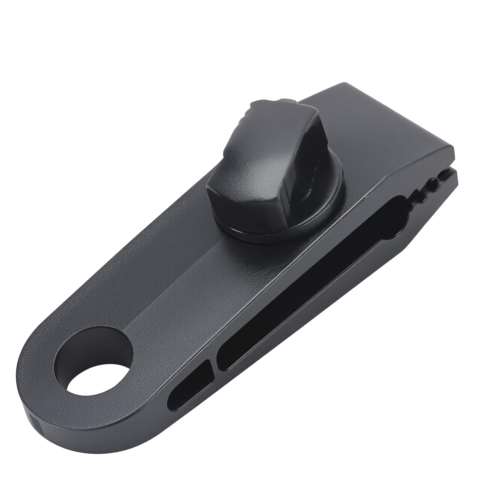 Lot de 40 clips de fixation pour bâche et tente - Attaches pour bâche de piscine, remorque, auvent - Pince à fixation universelle - Noir