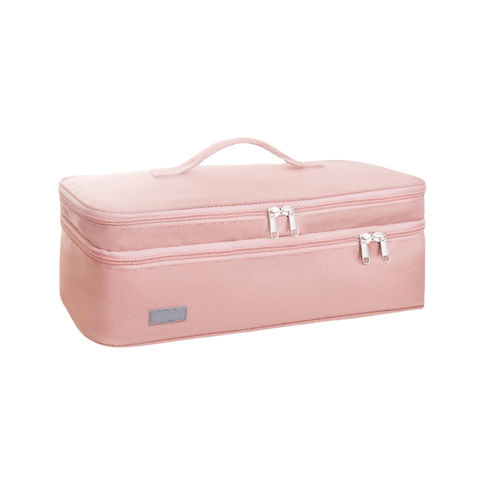 Kalttoy A Compact Double Pocket Blow Dryer Carrying Pouches Portable Storage Solution Thickened Fabric Protections Waterproof Design Compact Hair Dryer Storage Organizers