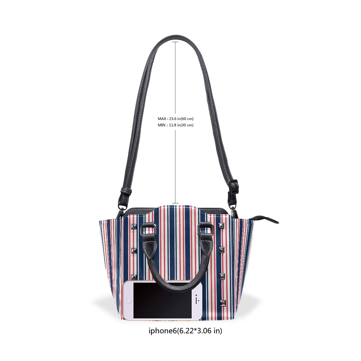 MONTOJ Borse e borse Vertical Line Borsa a tracolla