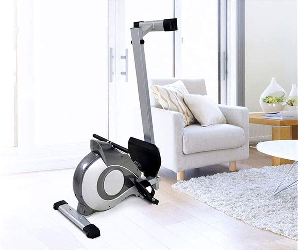 Vogatori, Vogatore Magnetico Pieghevole Fitness - Vogatore Cardio Bodybuilding Vogatore Multifunzione Allenamento Cardio Indoor con Angolo Console Regolabile