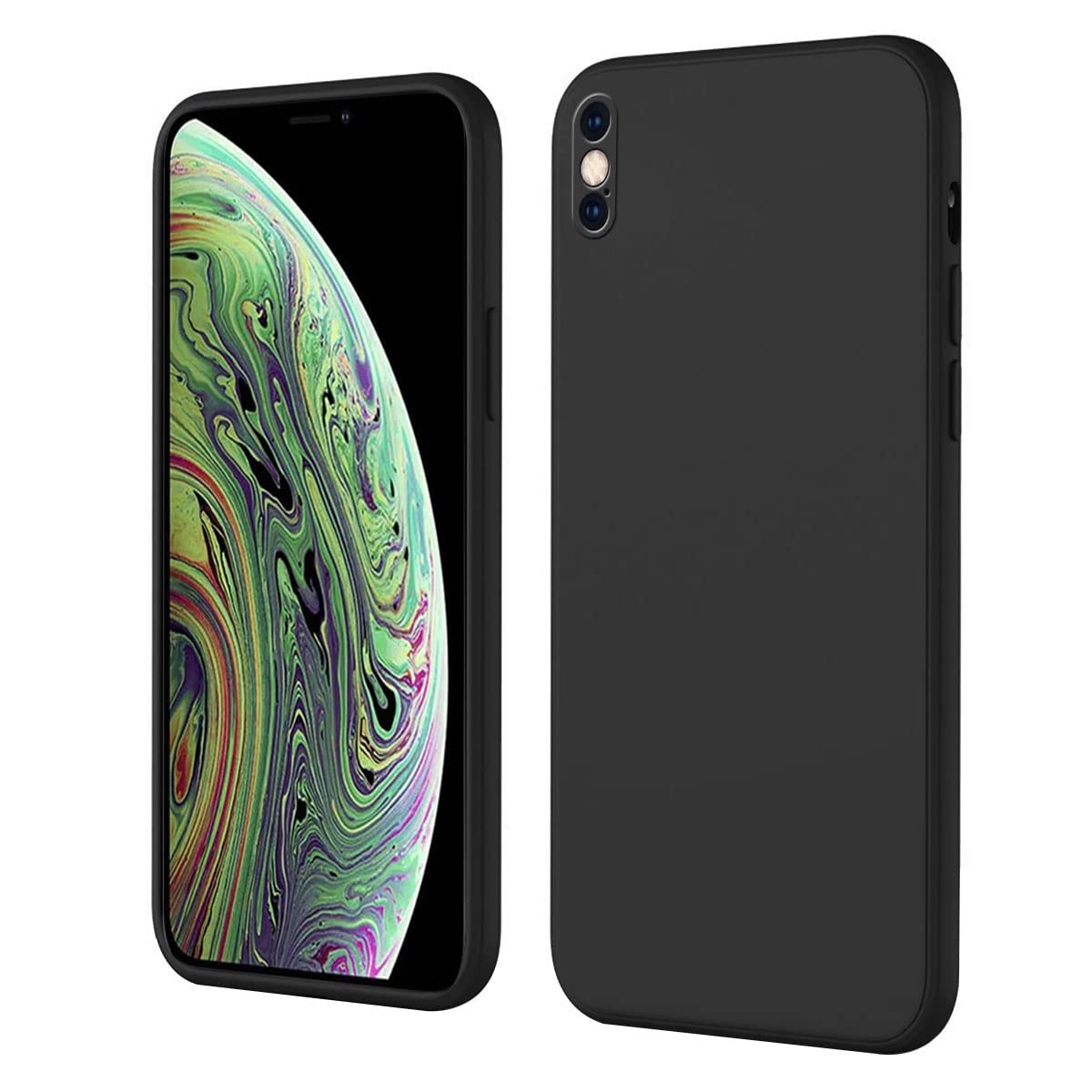 LIRAMARK Silicone Soft Back Cover Case for Apple iPhone Xs Max (Silicone Black) (B0BBVD5C5F) Amazon Price History, Amazon Price Tracker