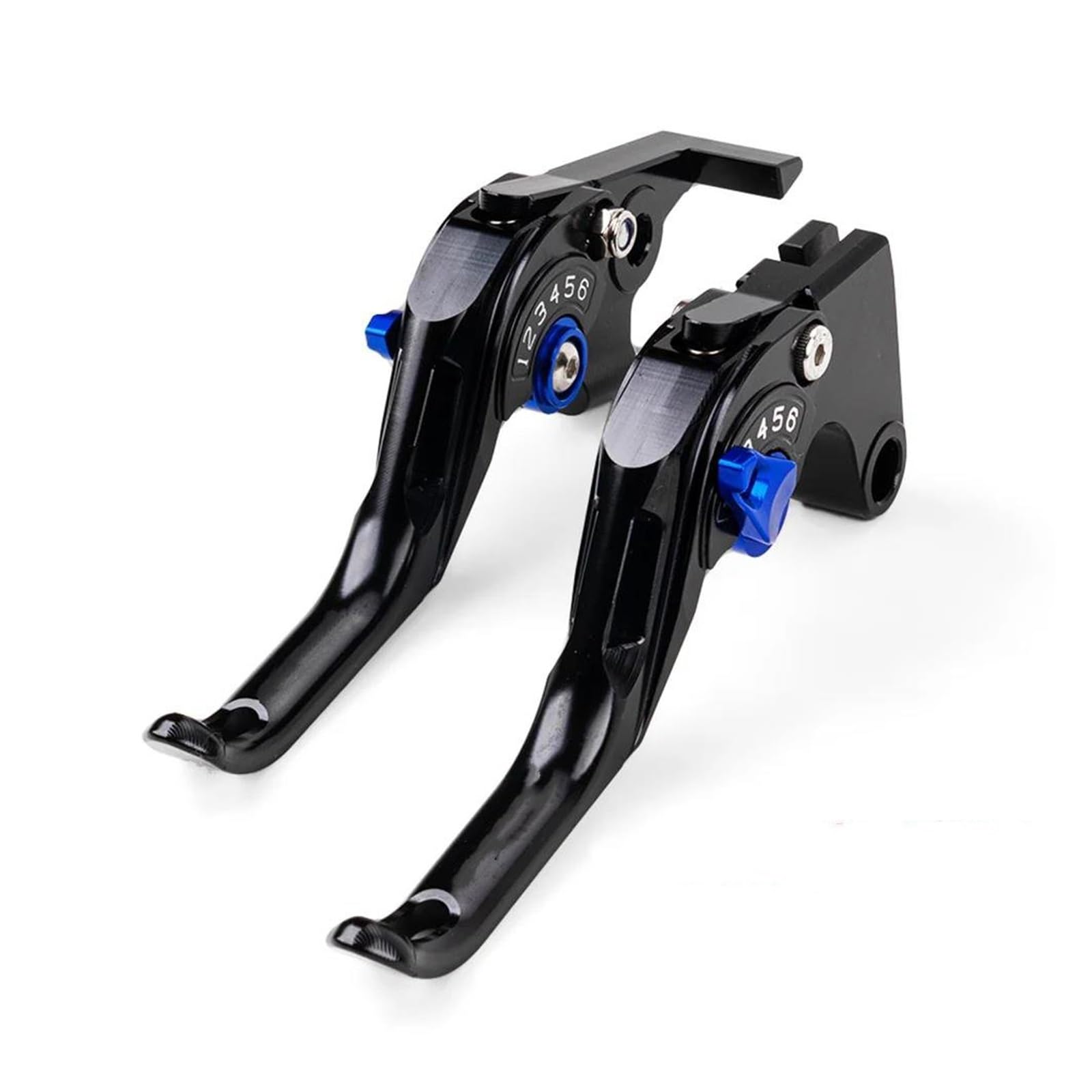 Usqbuzhhk Blue Brake Clutch Lever Motorcycle Adjustable Handlebar Brake Clutch Lever 2026 For Ninja 650 500 Z650 Z500(Blue)