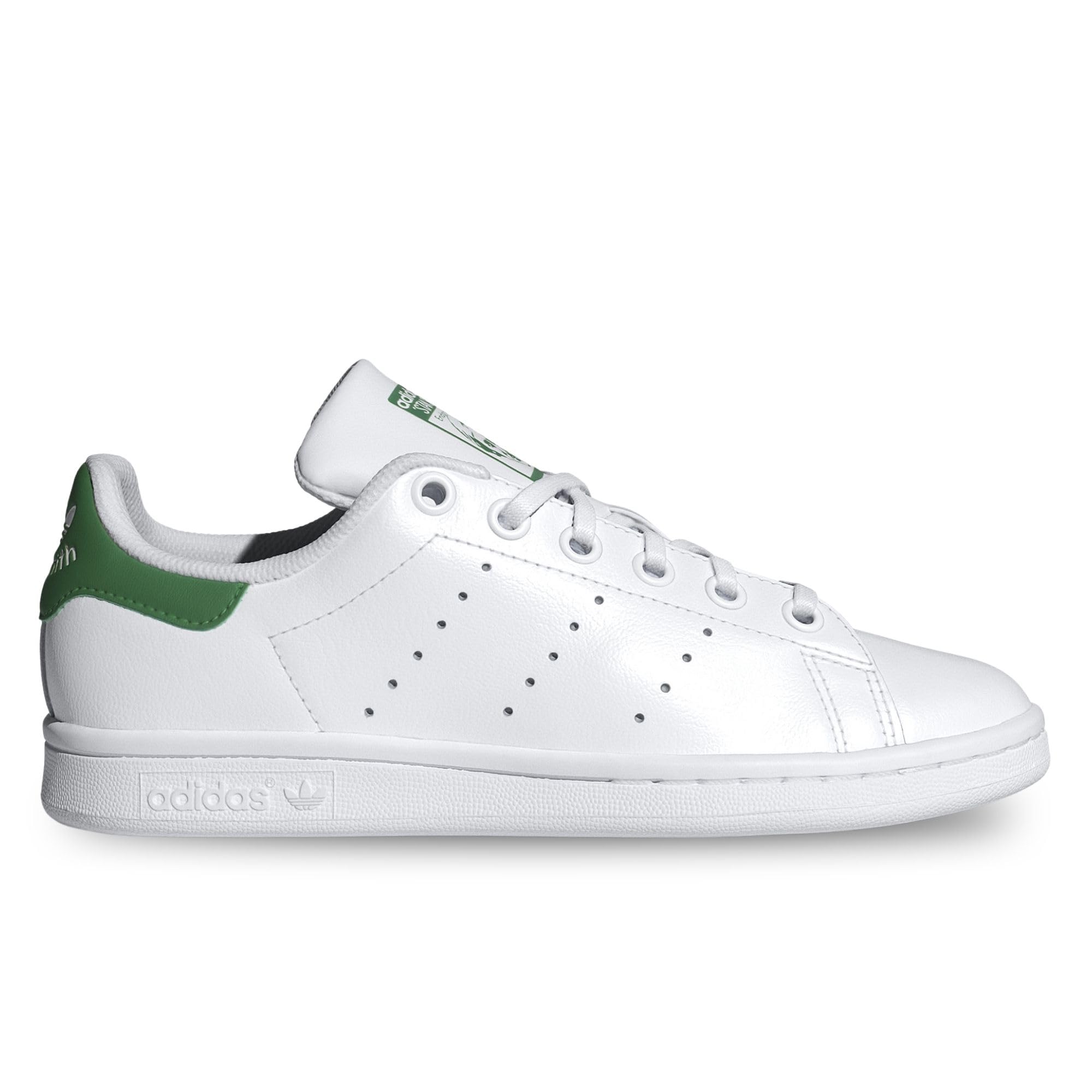 adidas Chaussures Stan Smith J Blanc et vert - Référence JP9710, 37 1/3 EU