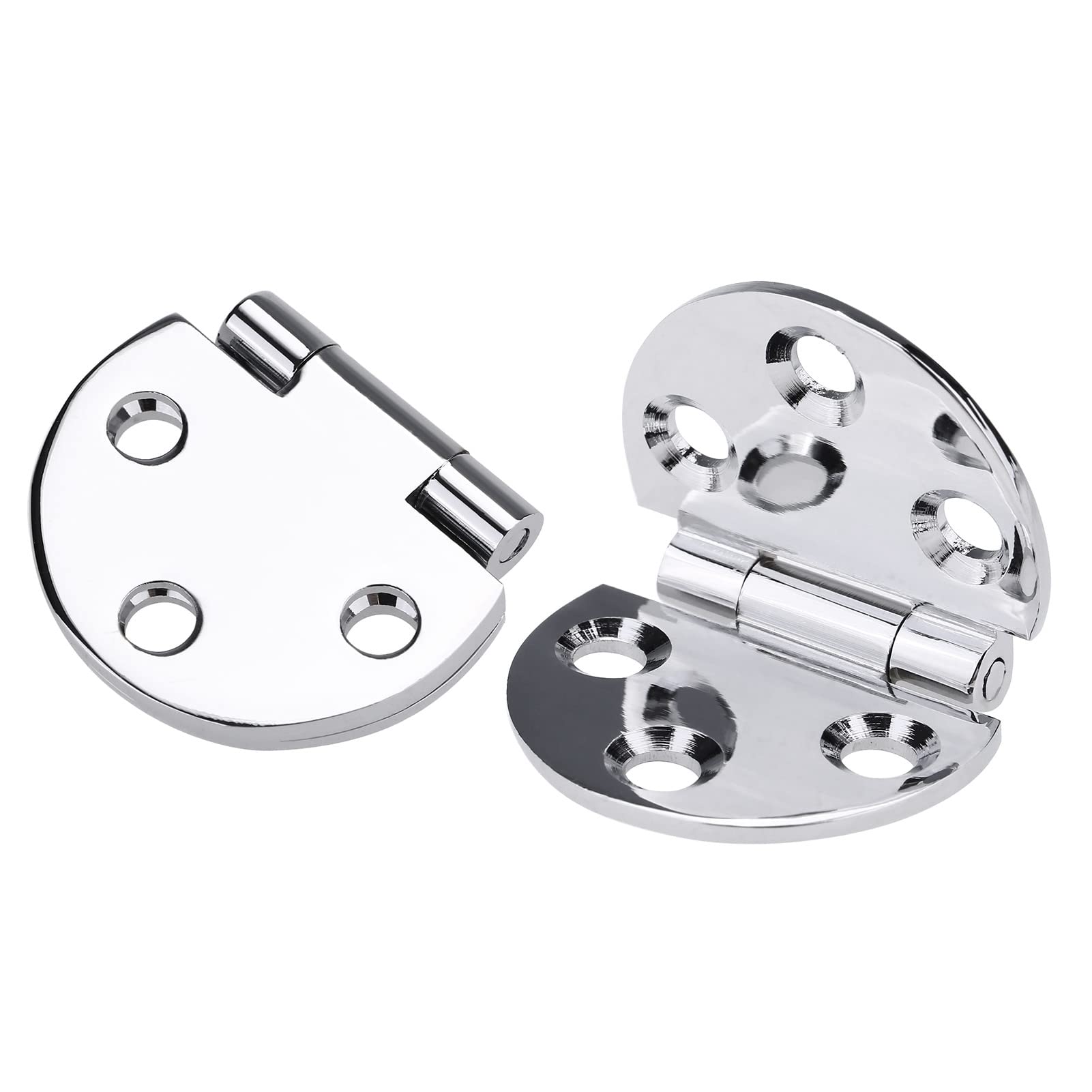 Fdit 2PCS Cerniere In Rame Pieghevole 180 Gradi Cerniera Tavolo Macchina Da Cucire