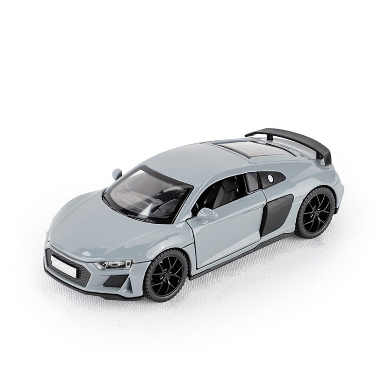 MOCALUX Scale Die-Cast Model Car 1:32 For R8 Alloy Metal Diecast Model Car Collections(Gray)