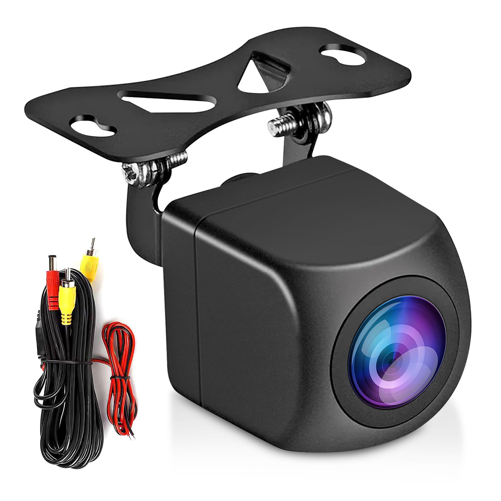 Telecamera di Retromarcia AHD 1080P, Grandangolo Super 180°, Impermeabile IP68, Universale per Auto, SUV, Camper, Camion