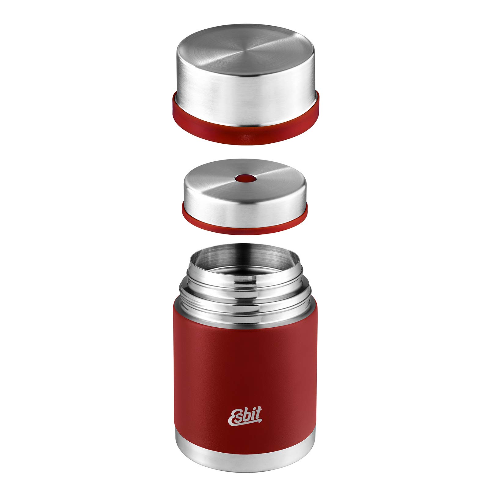 Esbit Sculptor Thermobehälter für Essen, mit personalisierter Gravur, Edelstahl, BPA-Frei, Schwarz, Silber &mehr, 500ml, 750ml & 1000ml, Speisegefäß für warme und kalte Speisen, für Suppen und Salate