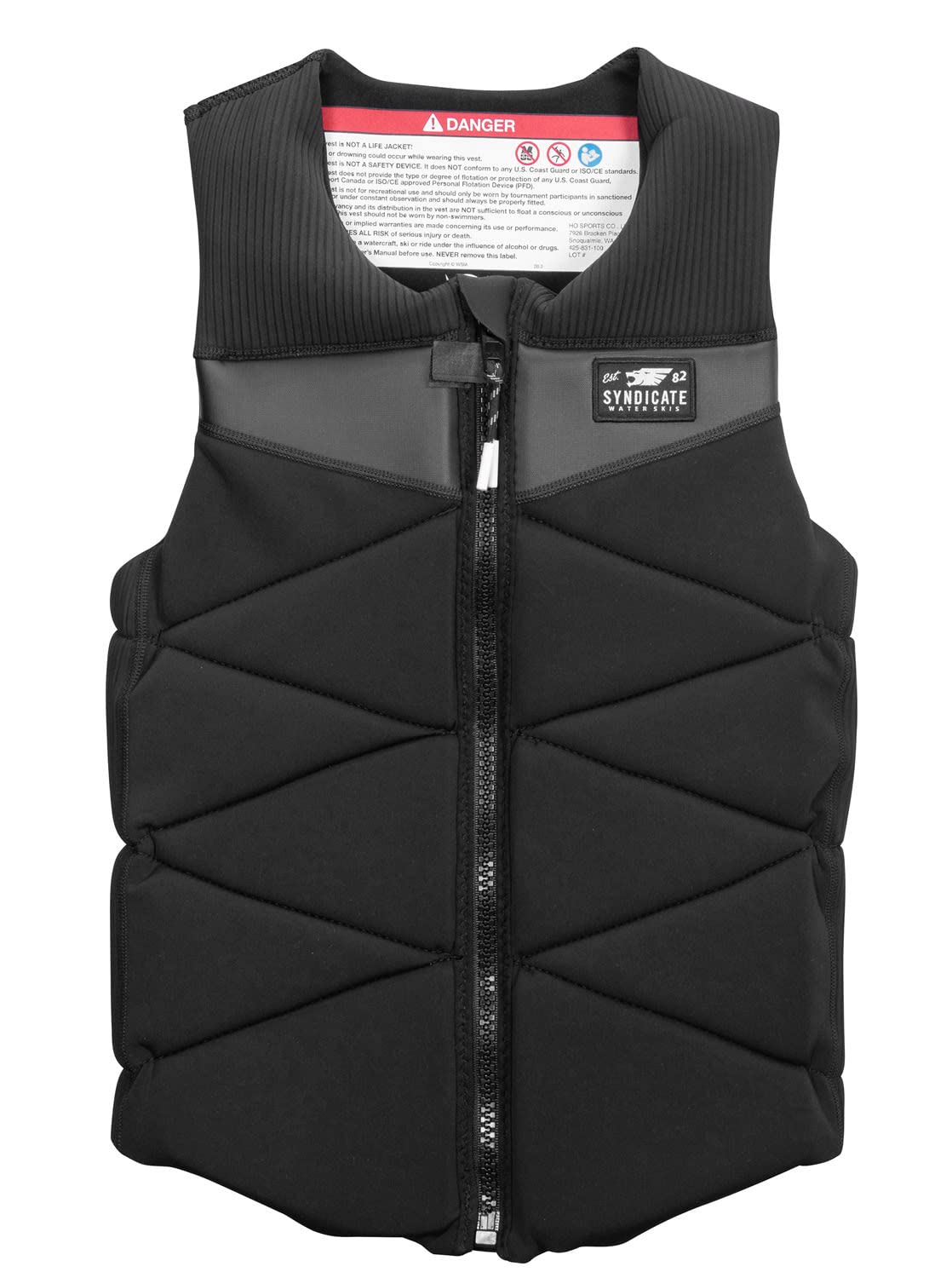 HO Syndicate Rebel Comp NCGA Mens Wakeboard Vest