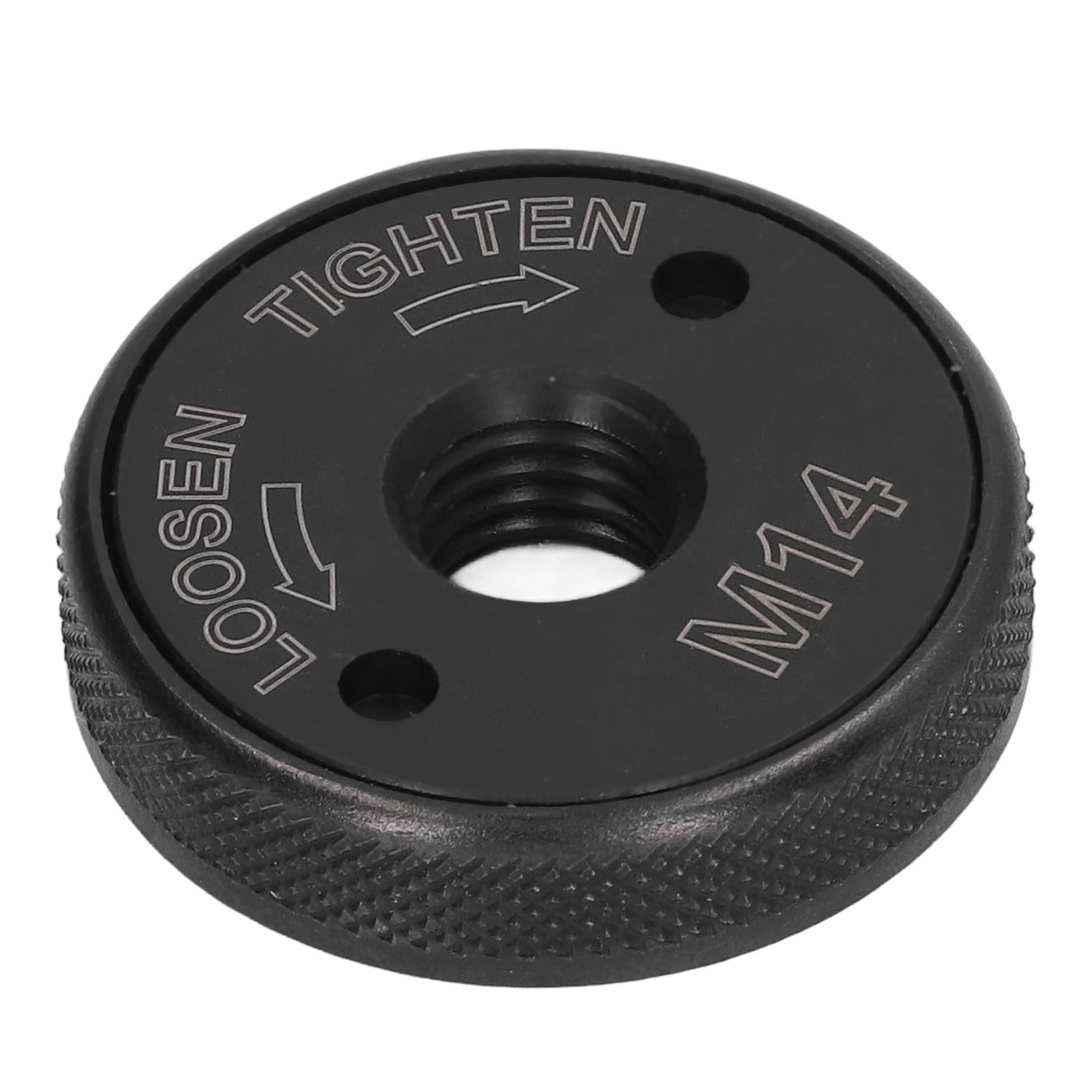 Grinder Pressure Plate, M14 Self Locking 40Cr Angle Grinder Flange Nut 45mm for Working