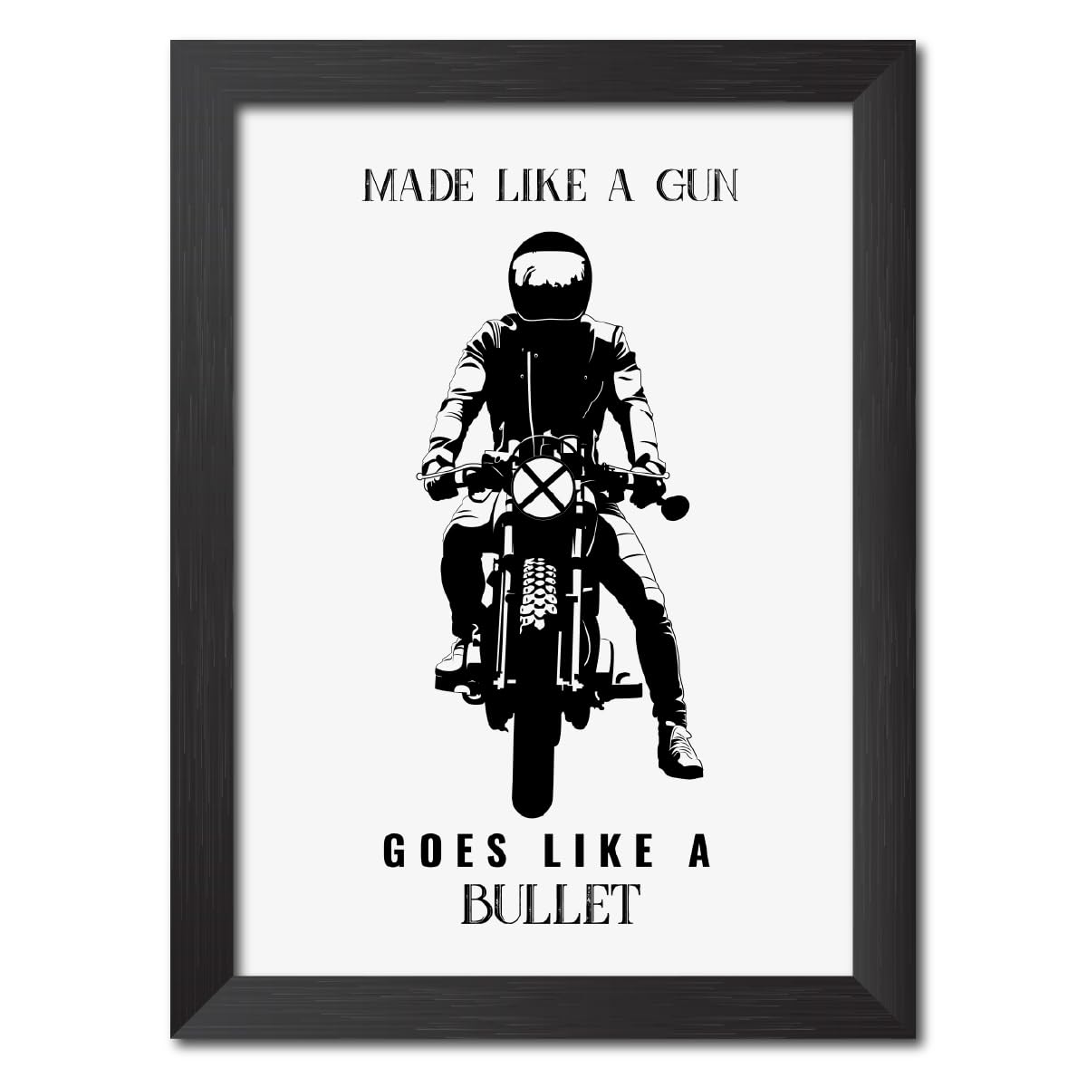Motorcycle Posters Framed - Motivational Wall Art -8 Motorcycle Posters Framed - Motivational Wall Art -8