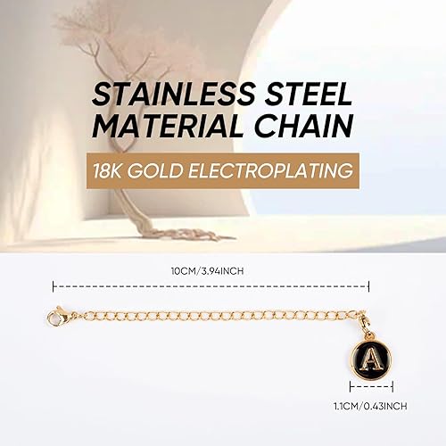 Miniatura 2 de 2 dijes de letra C, accesorios para Stanley, simples y modernos, con nombre de taza de identificación para vaso Stanley, cadena de identificación