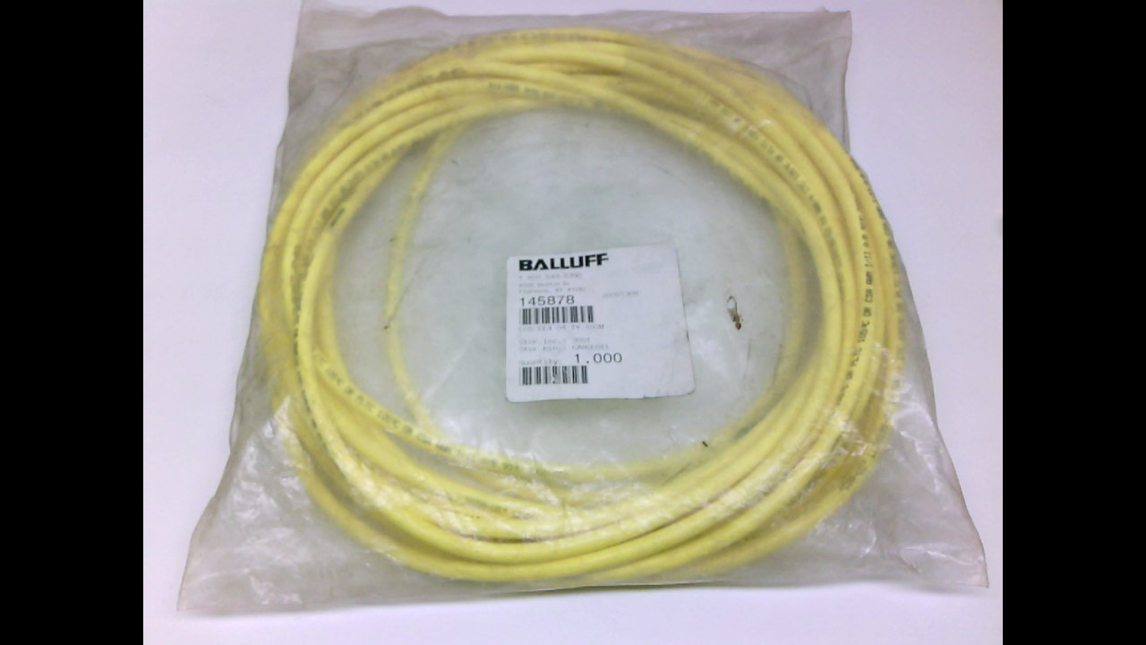 Balluff C05 Ee4-04-Ty-100M Cable, 9Meters, Male/Female, Straight/St C05 Ee4-04-Ty-100M