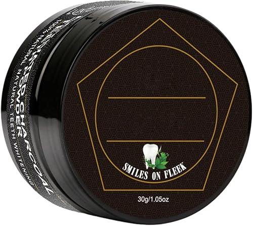 Miniatura 1 de Polvo de dientes que aclaran los dientes activado de carbón a dientes Manchas de dientes amarillo Polvo de lavado de dientes activado natural Polvo