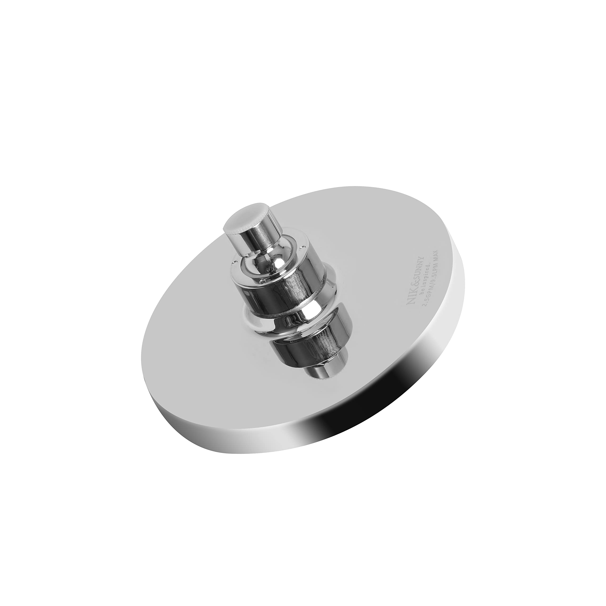 Soffione Doccia A Pioggia 15,2 Cm Oro - Alta Pressione 1,8 GPM Con 90 Ugelli In Silicio Anticalcare